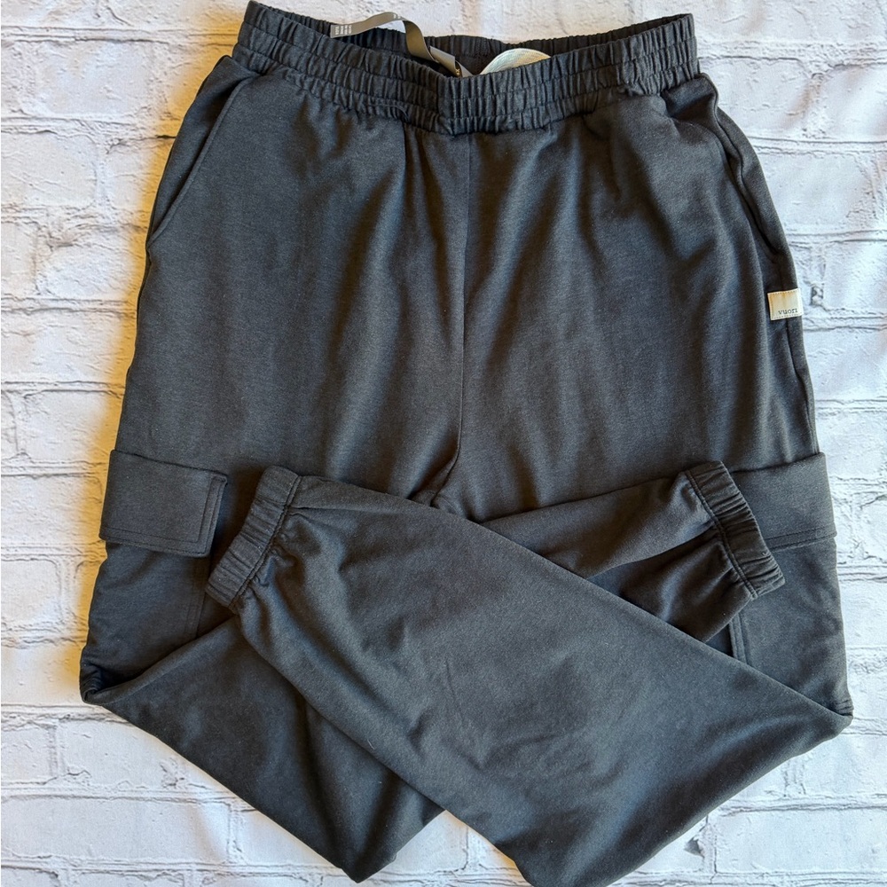 Vuori Charcoal Gray Track Joggers